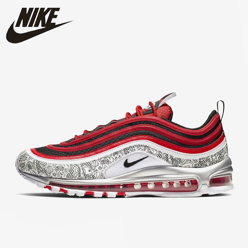 

Nike Airmax 97 Jayson Tatum Doodle Woman Running Shoes Breathble Sports Sneakers Cj9780 -600