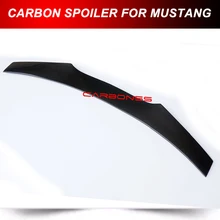 FOR MUSTANG 2015 2016 CARBON REAR WING SPOILER TRUNK SPOILER
