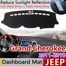 Jeep Grand Cherokee WK2 2011, 2012, 2013, 2014, 2015, 2016, 2017, 2018, 2019 Anti-Slip Mat panel de cubierta salpicadero accesorios Cabo