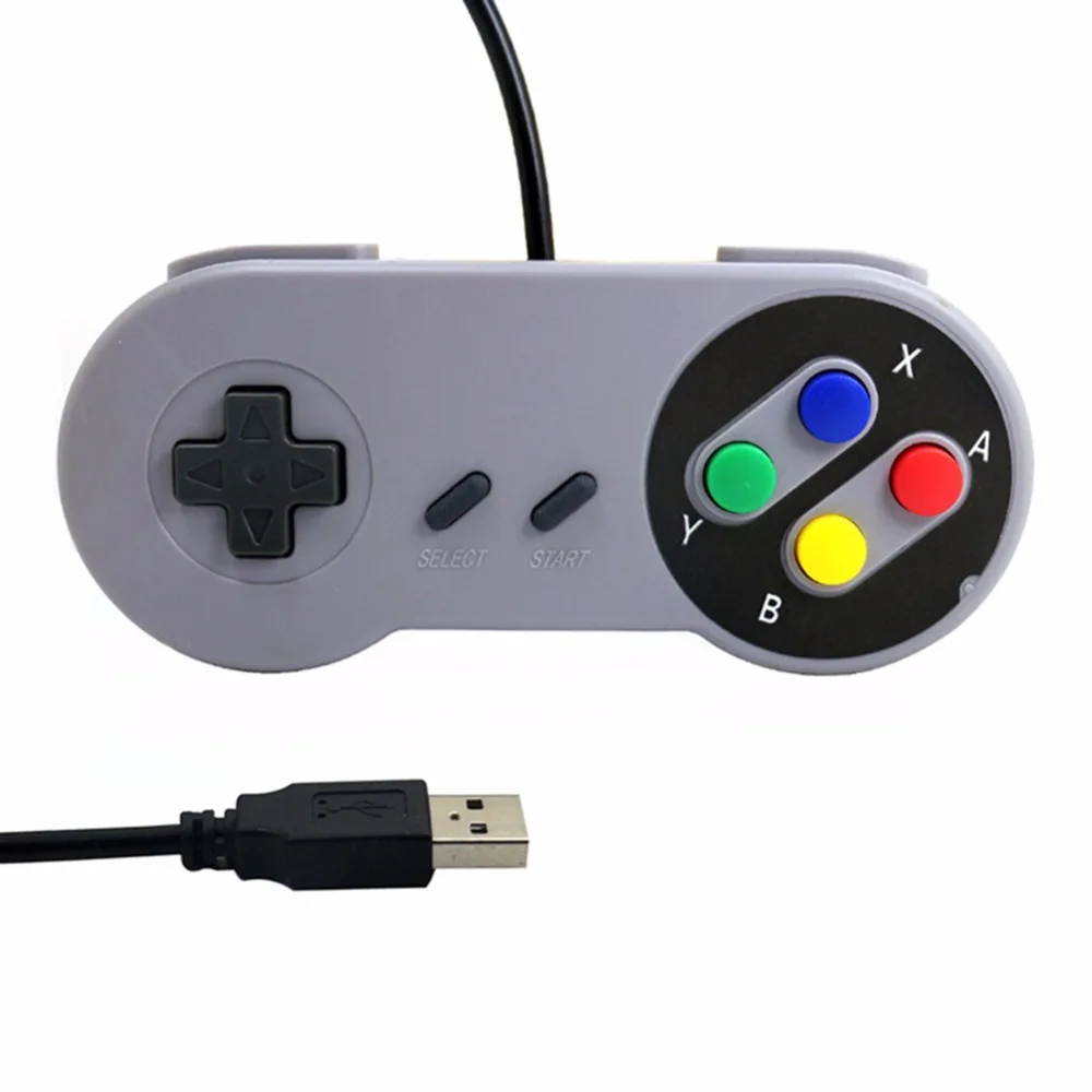 Длина кабеля 1,5 м USB порт классический геймпад игровой контроллер Ретро игровой джойстик Джойстик для nintendo SNES игра для Windows PC