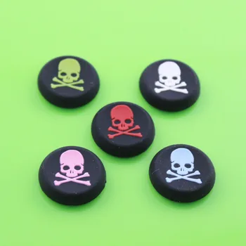 

JCD Skull Head Silicone Thumb Grip Joystick Cap joystick grips For PS4 xbox one Controller 100pcs/lot