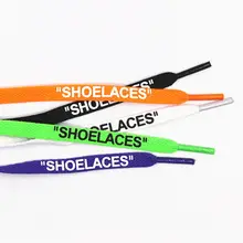 shoelace A pair of Fashion Letter Printed Shoelaces 120CM / 140CM / 160CM sports Personality Shoes Accessories