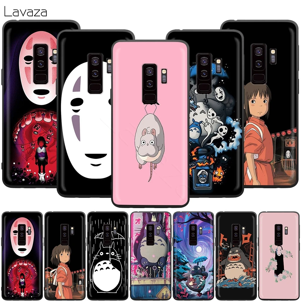 

Lavaza Cute Totoro Spirited Away Ghibli Case for Samsung Galaxy J6 A9 A8 A7 A70 A6 A5 A50 A40 A30 A3 A10 2018