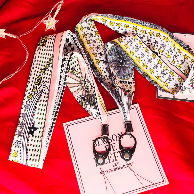 

mobile phone strap pink lanyard for mobile phone key neck strap keychain shoe for a phone neck suspension for a telephone strap