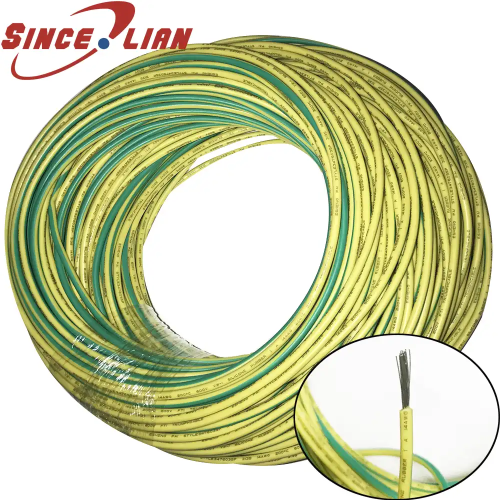 10 meters Copper Braided Grounding Wire Distribution Line Gold Silver