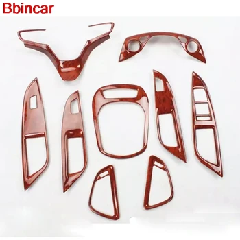 

Bbincar Accessories ABS Wood Paint Interior Steering Wheel Gear Shift Window Switch AC Vent For Chevrolet Cruze 2015
