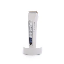 CHJ Professional Hair Clipper Hair Trimmer Shaver LCD Beard Trimmer Titanium Ceramic Blade Beard Shaping Tool