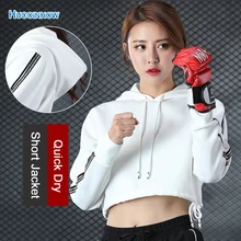 HUCOINHOW Brandly Women Yoga Top Zipper Jacket Fitness Short Style Shirt Women s Sportwear Sports Clothing