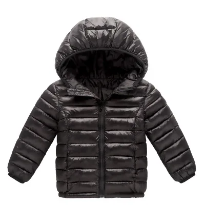 Детская модная верхняя одежда и пальто теплое зимнее пальто с капюшоном для мальчиков и девочек детская одежда с хлопковой подкладкой пуховик для мальчиков от 3 до 12 лет