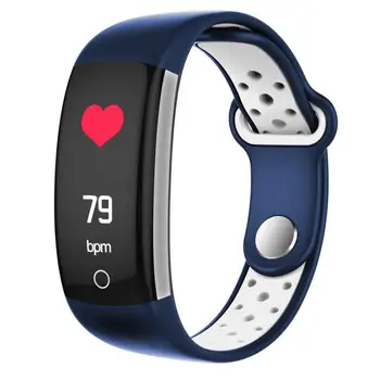 

Q6 smart watch color screen step heart rate blood pressure sleep monitoring Bluetooth long standby sports smart bracelet