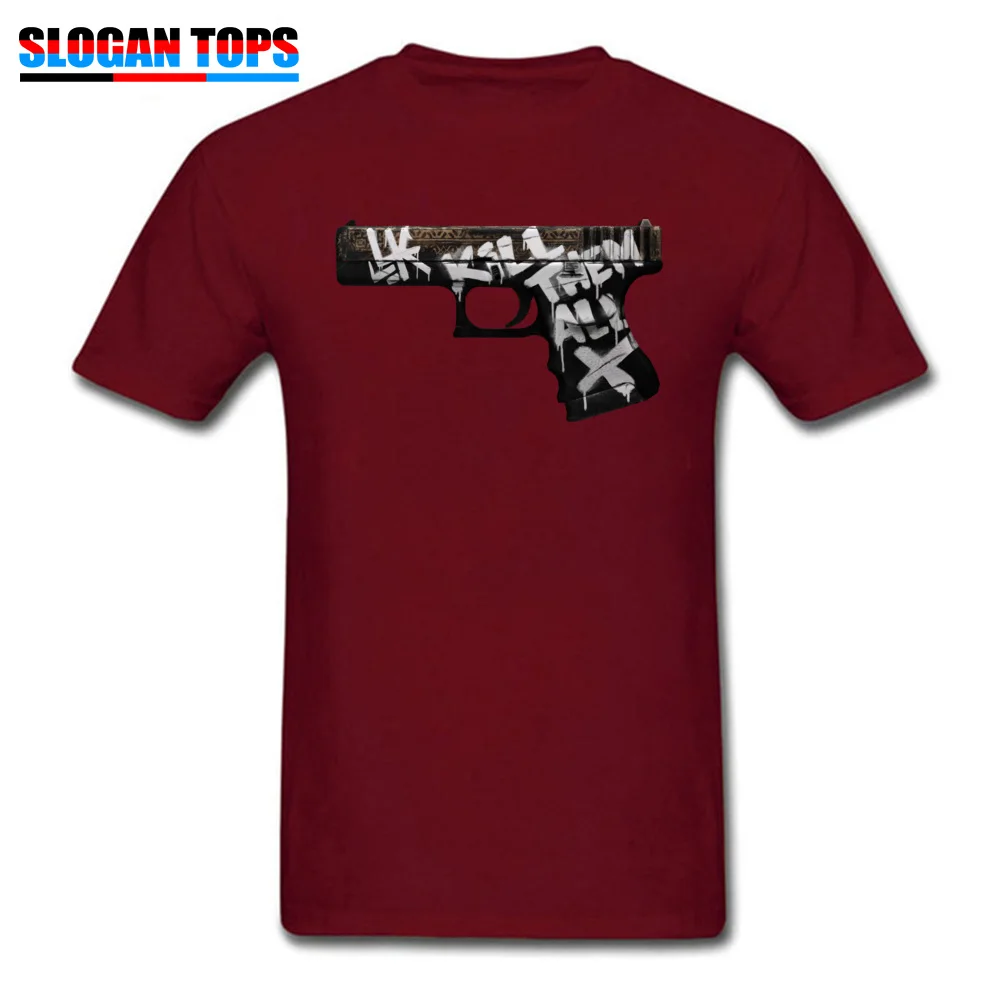 offensive counter strike s steam829yy Top T-shirts Discount Casual Pure Cotton Round Neck Men's T Shirt Sweatshirts Father Day offensive counter strike s steam829yy maroon