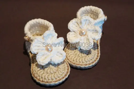 Online Buy Wholesale crochet baby sandals from China 