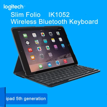

Logitech IK1052 wireless Bluetooth keyboard cover protective case tablet computer intelligent sleep double-sided protection