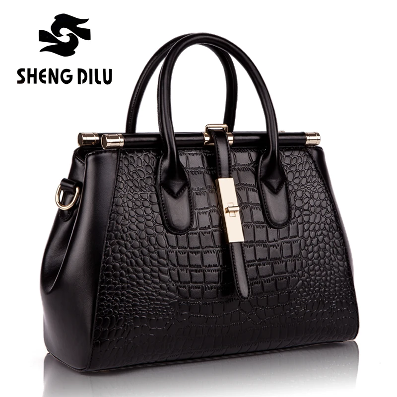 ShengDiLu luxury handbags women bags designer shoulder bag high quality Genuine leather bag famous brand women messenger bags ShengDiLu luxury handbags women bags designer shoulder bag high quality Genuine leather bag famous brand women messenger bags