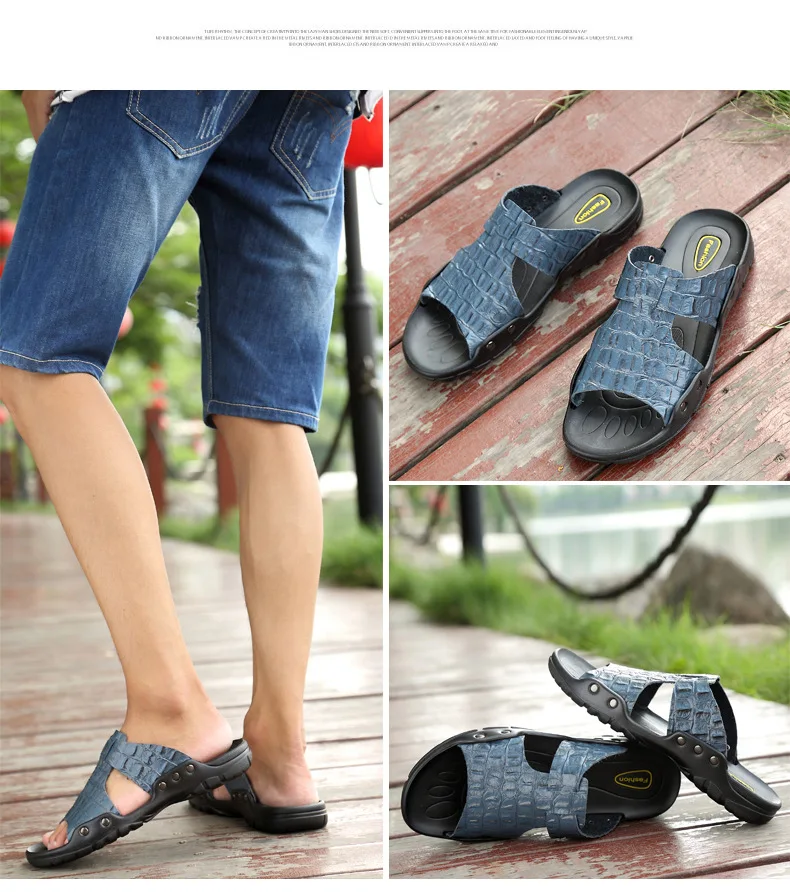 Большие размеры 45-52, мужские сандалии Летняя мужская обувь из спилка белого цвета, удобная Пляжная обувь без шнуровки на резиновой подошве для мужчин, модная обувь