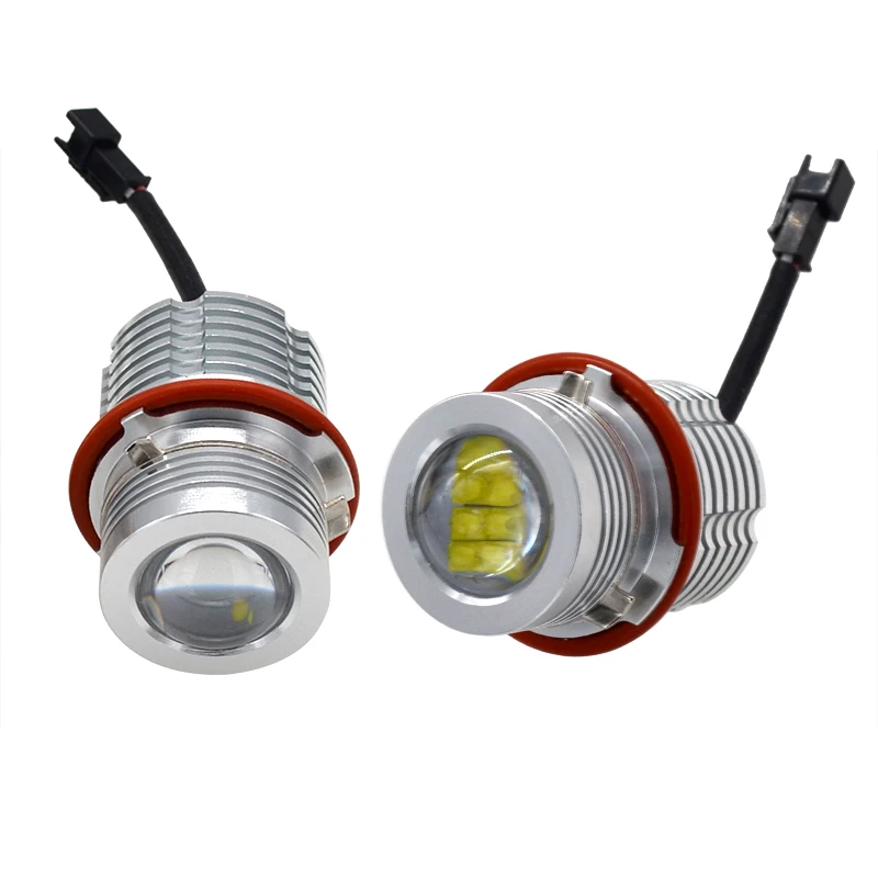 SKYJOYCE LED Ангельские Глазки E39 80 Вт набор маркеров 6500 К кольцо с белым отверстием