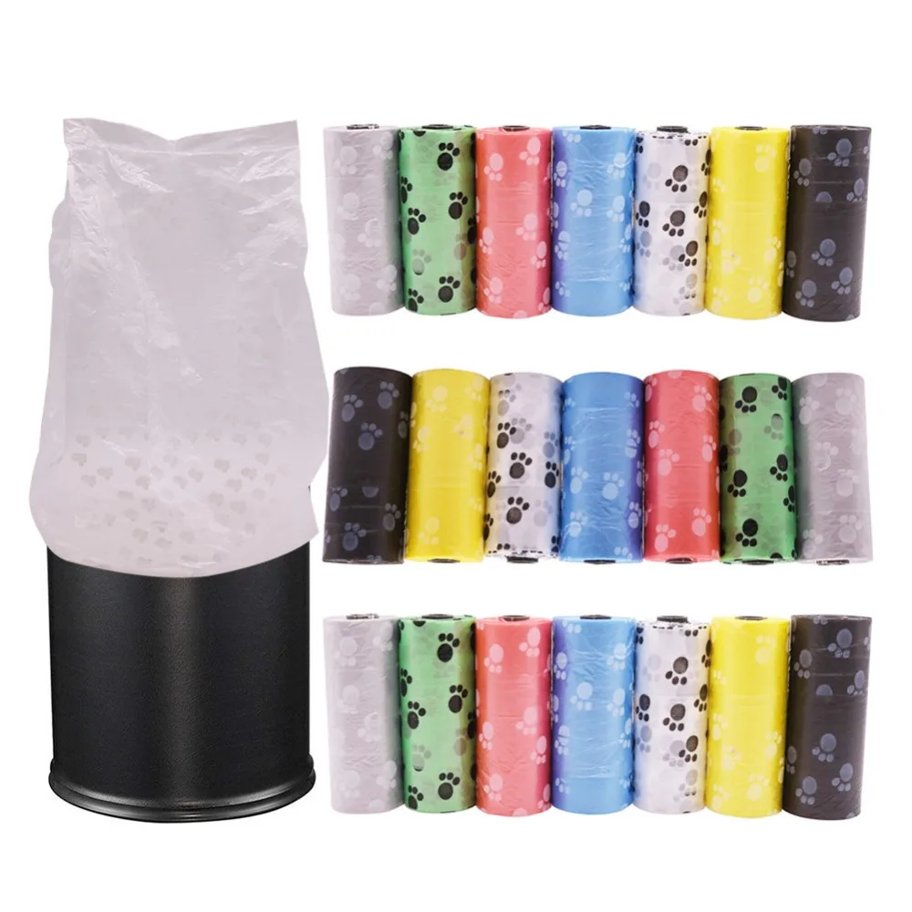 40 Volumes 600 Segments Pet droppings garbage bag Clean plastic bag