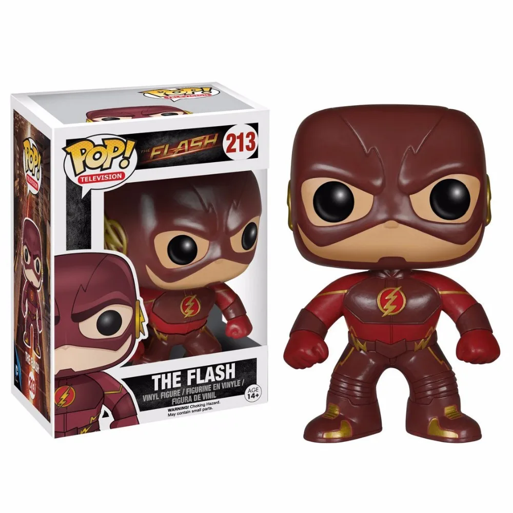 Funko поп Flash и вспышка виниловая действие и игрушки Фигурки Коллекционная модель игрушки для детей без коробки