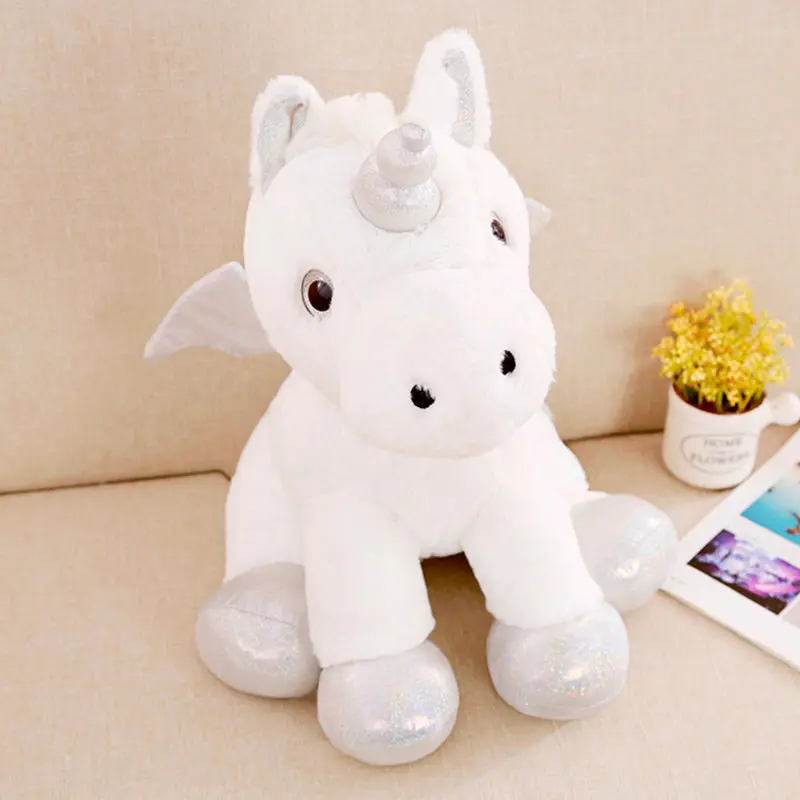 1 шт. 40 см или 50 см Kawaii единорог игрушки плюшевые животные кукла игрушка мягкая Лошадь Единорог подушка подарки на день рождения для девочек и детей