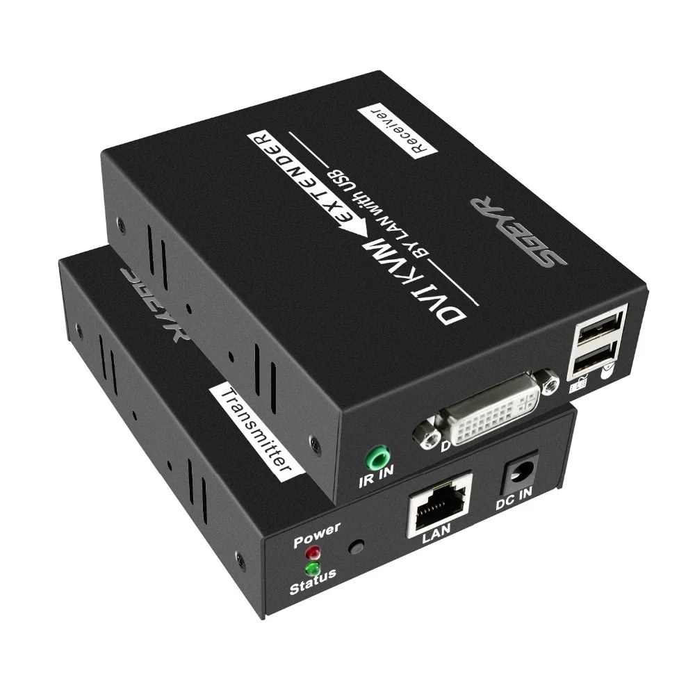 Удлинитель DVI на 120 м с поддержкой мыши мультимедиа|kvm extender|dvi extenderdvi dvi |