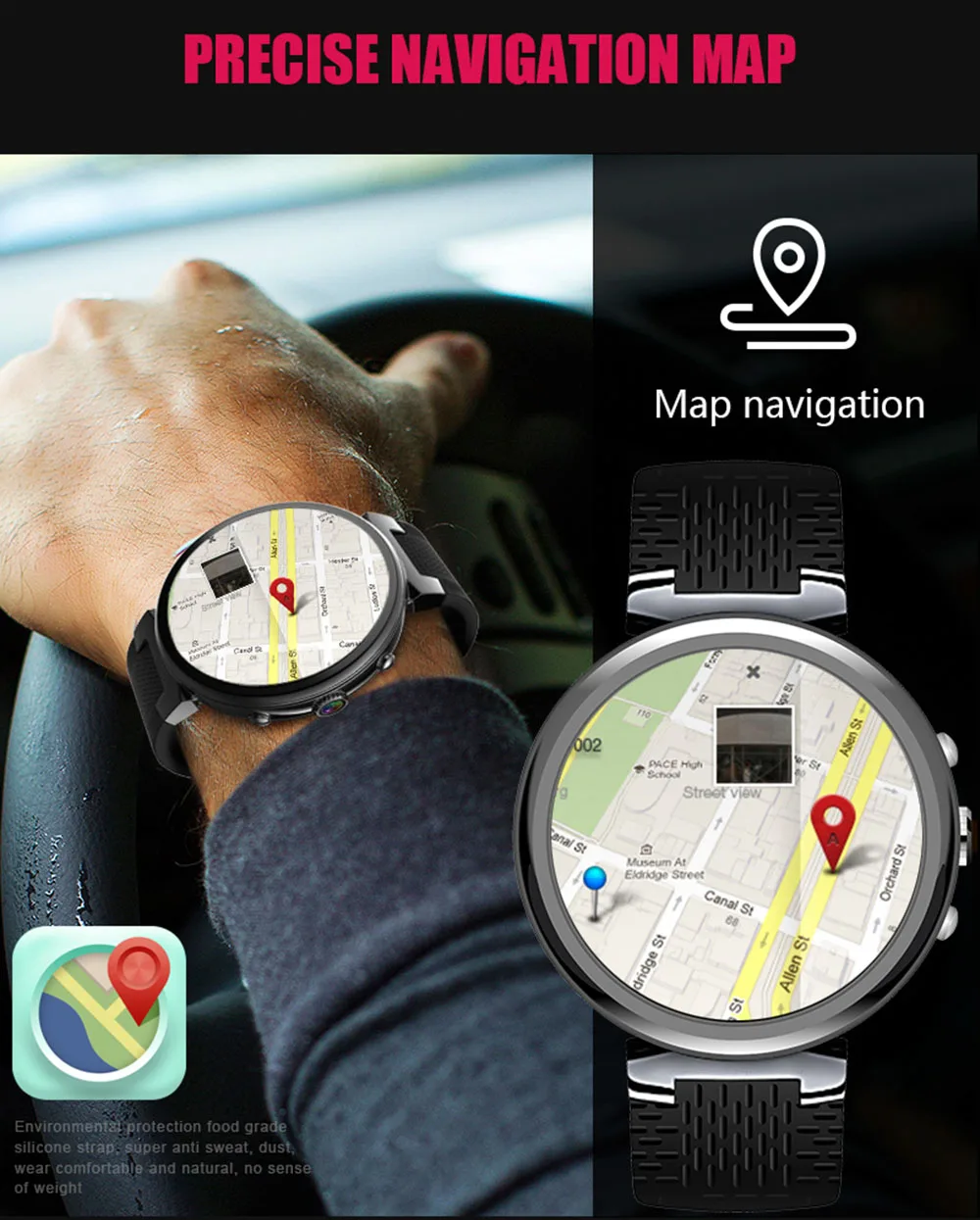 Diggro I6 3g Смарт-часы телефон с камерой анти-потерянный монитор сердечного ритма шагомер фитнес-трекер Смарт-часы спортивные часы GPS