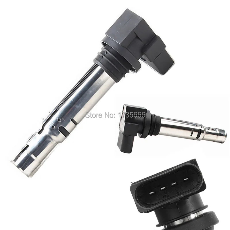 Spark Plug Ignition Coils 036905715F For VW Jetta Golf Polo Beetle Eos