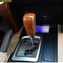 Luhuezu деревянная цветная автоматическая коробка передач ручка переключения передач для Toyota Land Cruiser LC200 2008- аксессуары