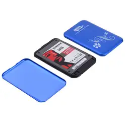 2,5 дюймов мобильный жесткий диск коробка USB3.0 sata inerface жесткий диск коробка с оригинальной упаковке Алюминий сплав случае поддержка 2 ТБ