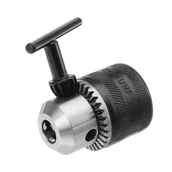 

1.5-10mm Keyed Drill Chuck 3/8 Inch 24 UNF Thread Mount Drill Angle Grinder Conversion Chuck Adapter