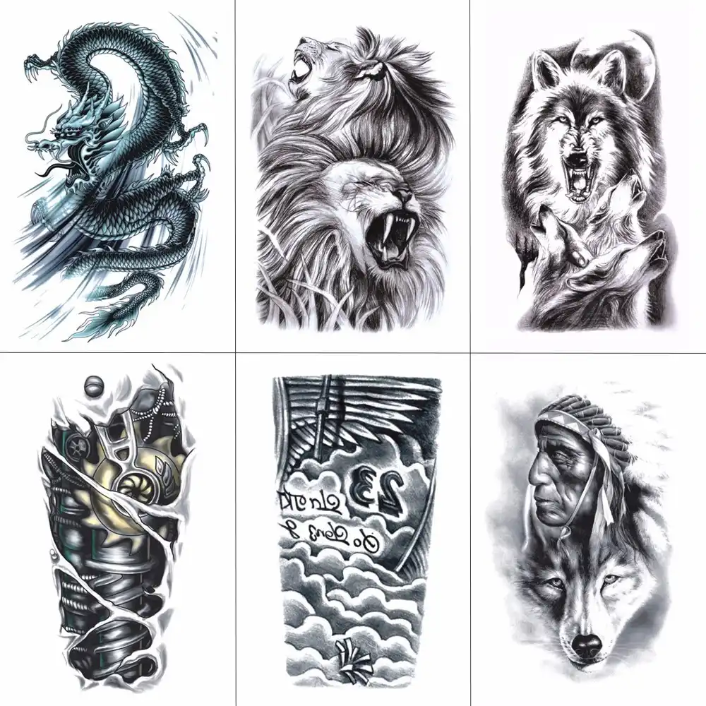 Arm Sleeve Tattoo Men