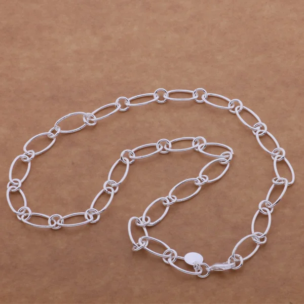 Женское Ожерелье с кулоном AN556 ювелирное изделие из стерлингового серебра|jewelry