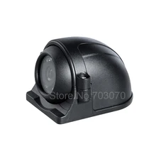 Alta qualidade 1.0mp ahd câmera do carro para o caminhão de ônibus van de metal vista frontal/lateral à prova d’ água câmera de visão noturna carro dvr navio livre