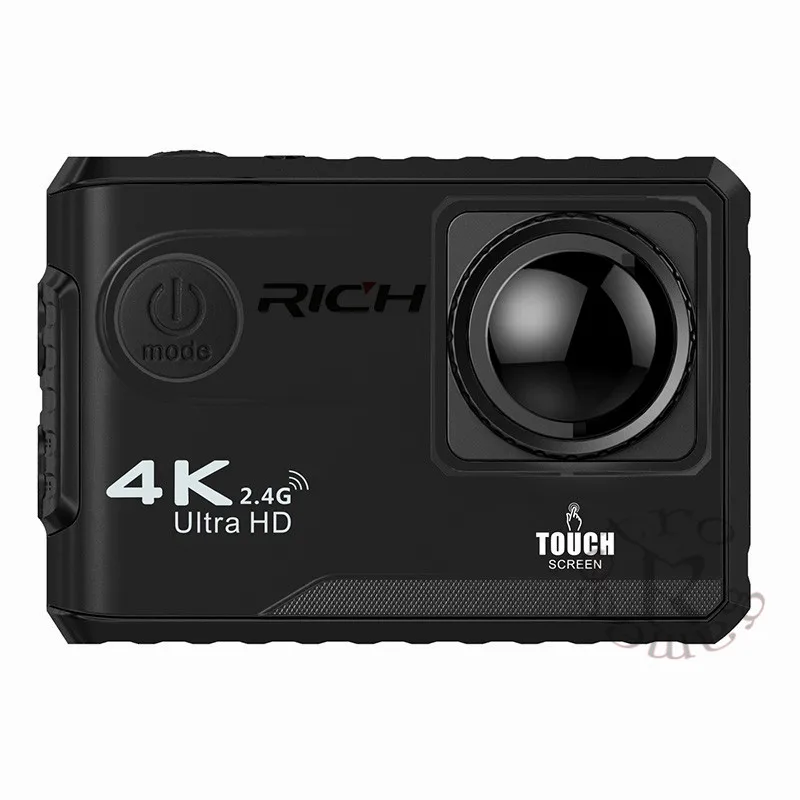 US $315.27 DHL F100B Action Camera 4K Ultra HD 24G Wifi Mini Camera 20 Touch Screen 1080P Cam Video Outdoor Helmet Camara