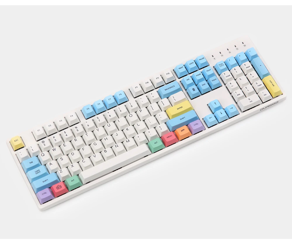 Мел рукав keycap124 клавиши pbt cherry mx механическая клавиатура keycaps краситель ПОДБИТАЯ вишня профиль 1,75 shift fit fc660 2,25