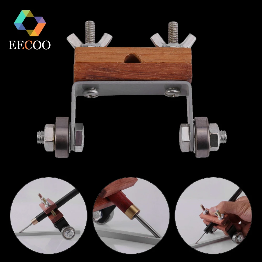 

EECOO Honing Guide Chisel Edge Sharpening Graver Tools for Woodworking Carving Knives Sharpener