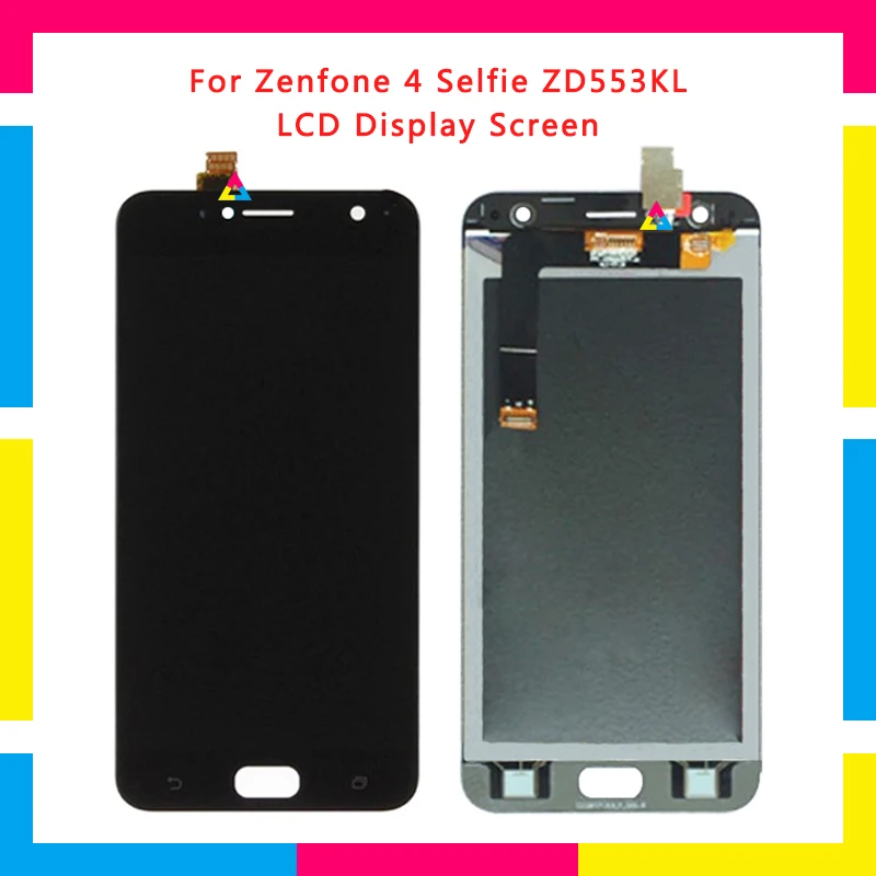 

5pcs LCD Display Screen With Touch Screen Digitizer Assembly For Asus Zenfone 4 Selfie ZD553KL Replacement