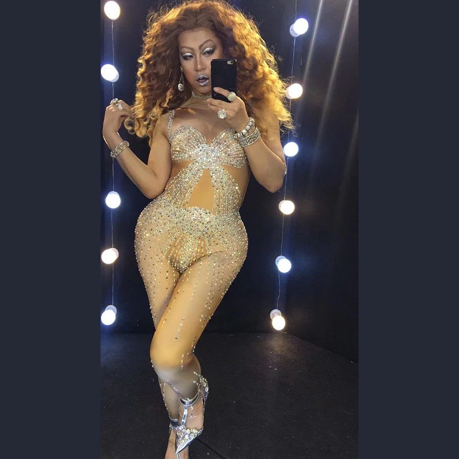 Buy Female Singer Stage Costume Singers Dance Outfit