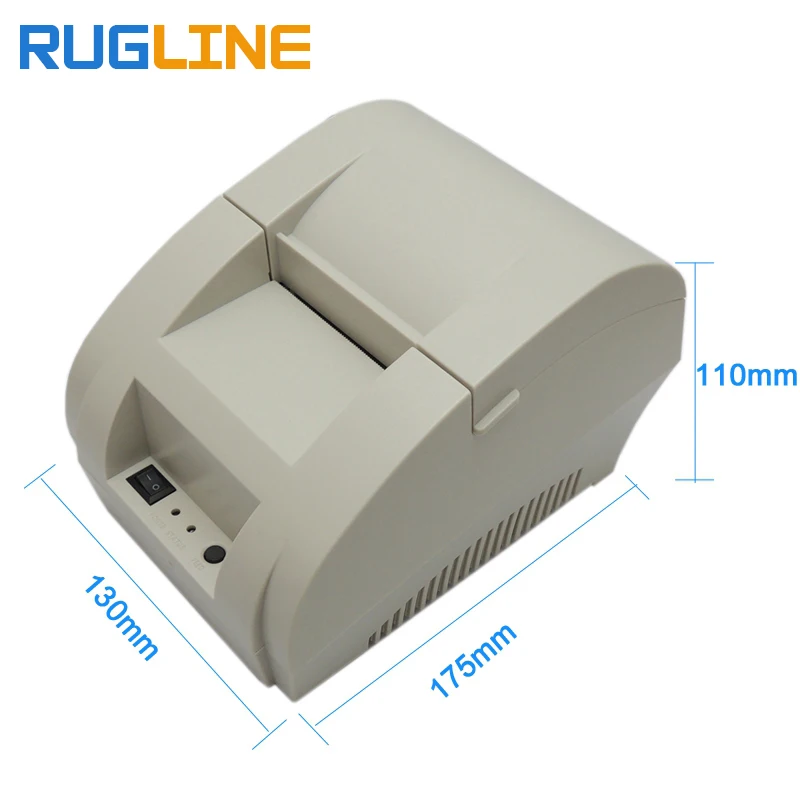 

Thermal Receipt Printer 203dpi printer mini Ticket POS58mm Thermal Printer USB Interface Restaurant Bill Printer
