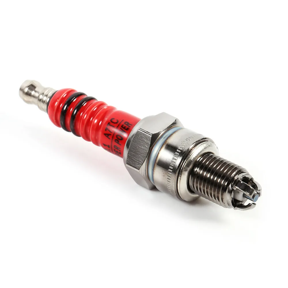 High Performance Iridium Spark Plug 3 Electrode for Scooter ATV Quads GY6 50cc 110cc 125cc 150cc car styling