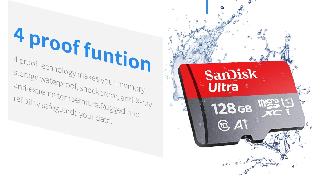 SanDisk Ultra Memory Card 400GB 128GB 64GB 32GB 16GB Micro SD card 200GB 256GB SDHC/SDXC Class10 UHS-I TF Cards For Smartphone switch memory card