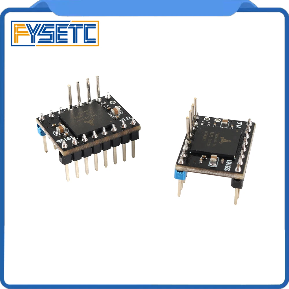 2 шт. TMC5161 V1.0 SPI Драйвер шагового двигателя высокая мощность 3.5A бесшумный драйвер