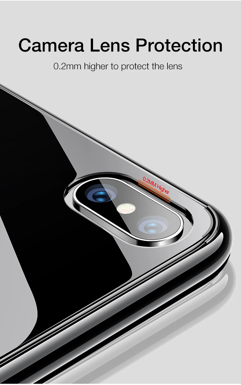 Cafele стеклянный чехол для телефона для iPhone Xr/Xs MAX закаленное стекло и чехол с краями из ТПУ чехол для iPhone против царапин