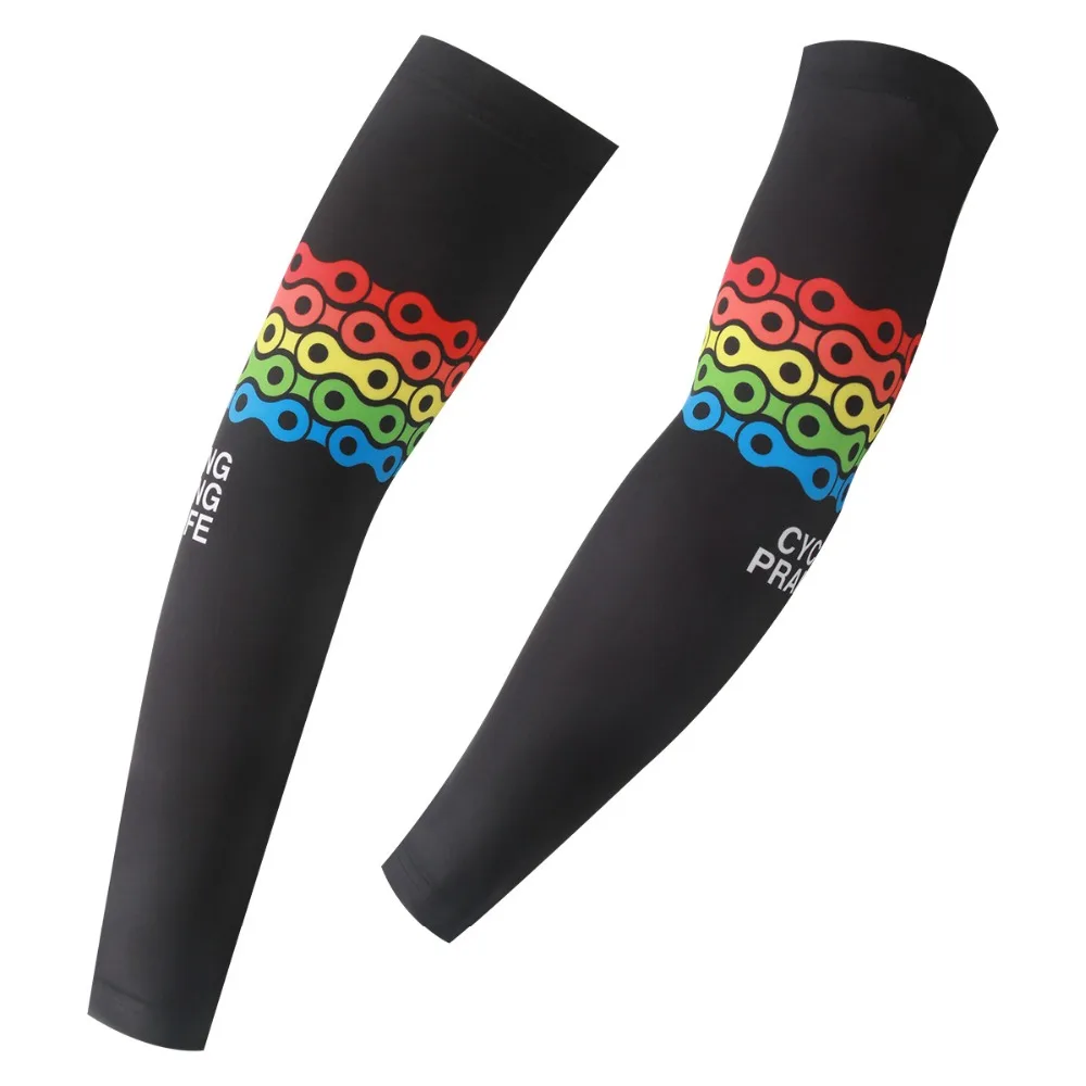 

XINTOWN Bicycle Cycling Armwarmers Athletic Sport Skins UV Protection Bike Arm Sleeves Riding Baseball Protective Arm Covers