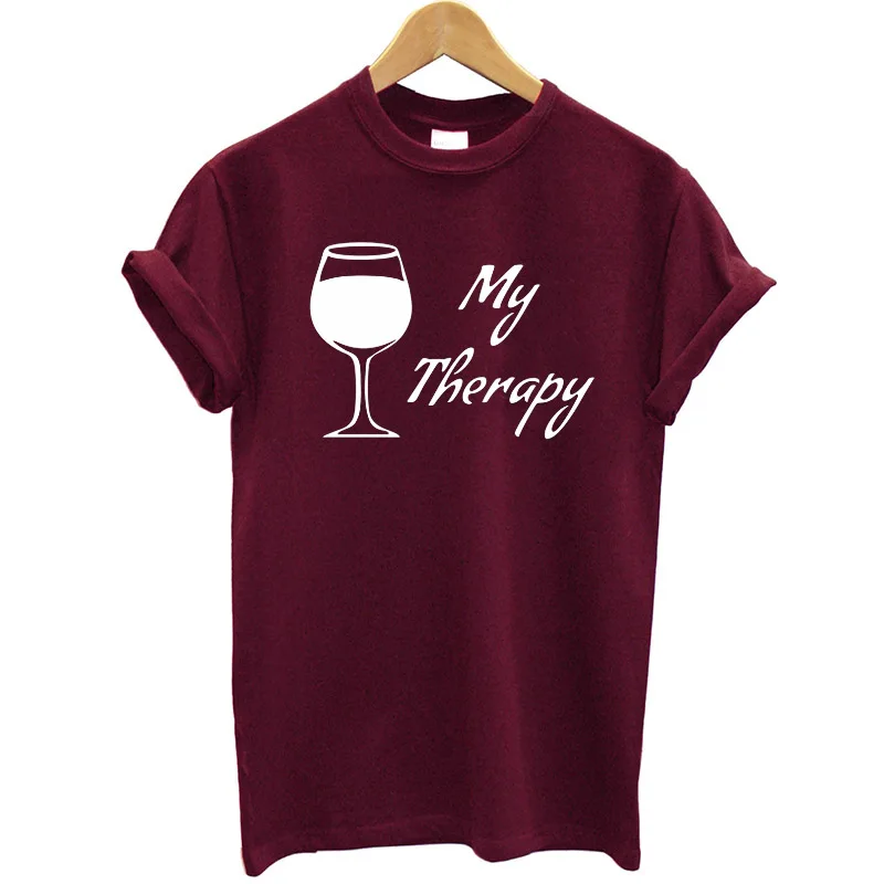 Модная женская футболка с принтом вина, короткий рукав, круглый вырез, летние топы размера плюс, футболки с графическим принтом, женская повседневная одежда, бренд