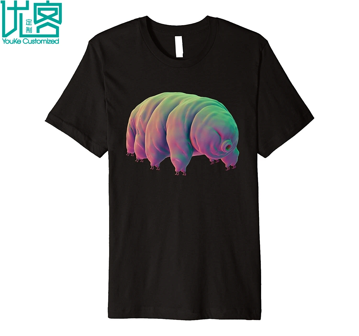 

Tardigrade Water Bear Tee Shirt 2019 Summer Men's Short Sleeve T-Shirt