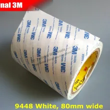 1x 300 мм* 50 м 30 см 3 м 9448 9448A 3M9448 Белый Двусторонняя stircky Клейкие ленты для табличка, пластик, электрика Запчасти исправить