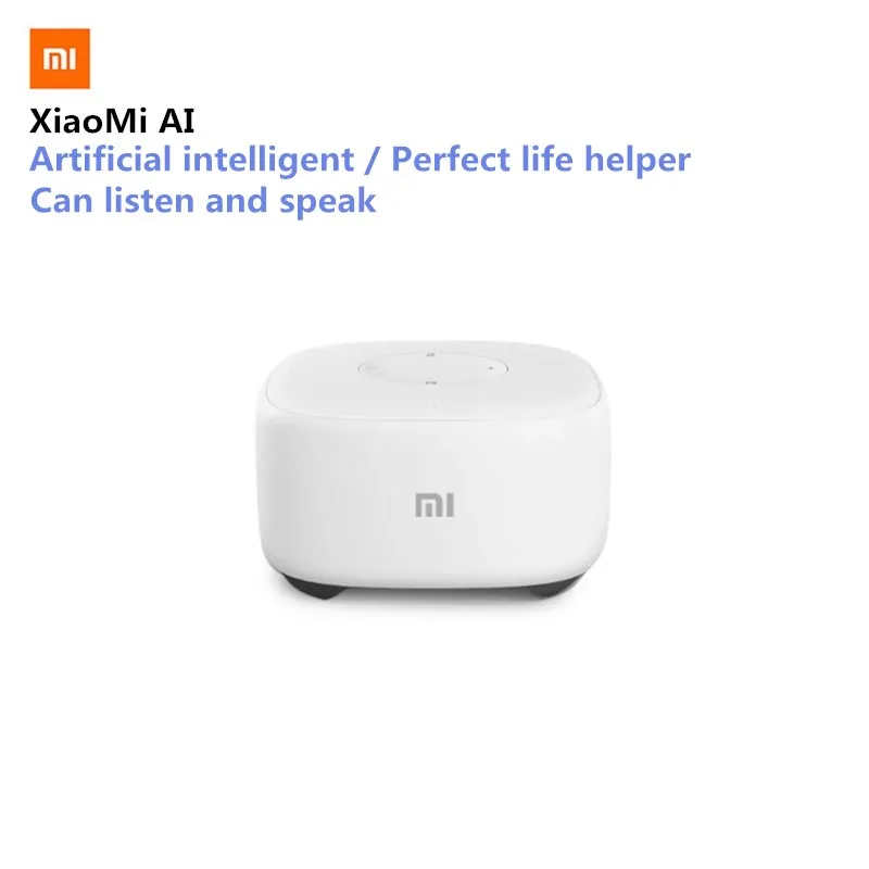 

Original Xiaomi Speaker XiaoMi Al Mini Speaker Voice Control Smart Wireless Speaker Bluetooth Radio Player WiFi Story Teller