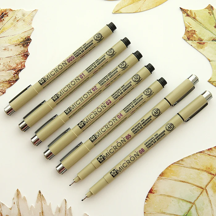

Sakura waterproof hook line pen cartoons sketch pen drawing pen pen needle