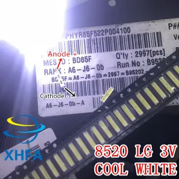 

100PCS FOR LG SMD 8520 LED Innotek LED LED Backlight 0.5W 8520 3V Cool white 50-55LM TV Application