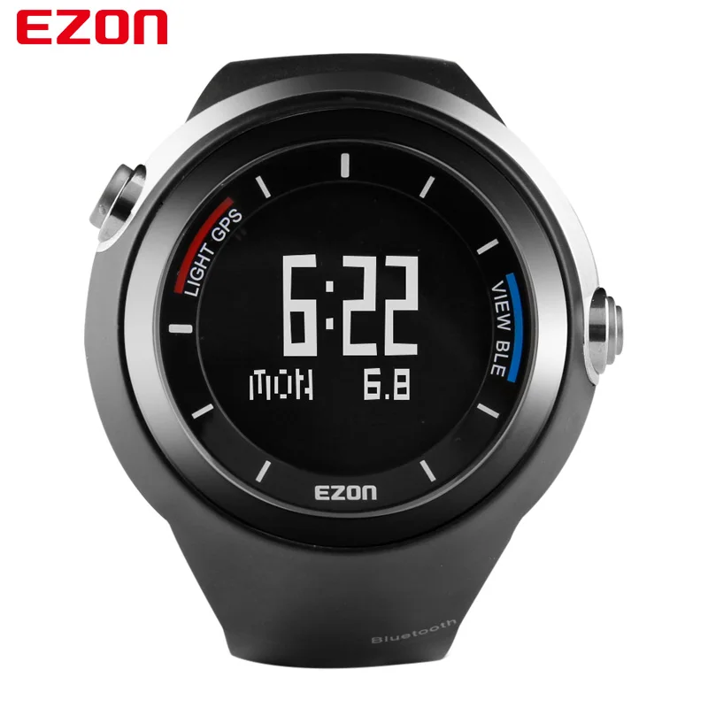 Image EZON G2 Smart Sports  Bluetooth GPS electronic Watch GYM Running Jogging Fitness Calories Counter Digital Watch for IOS Android